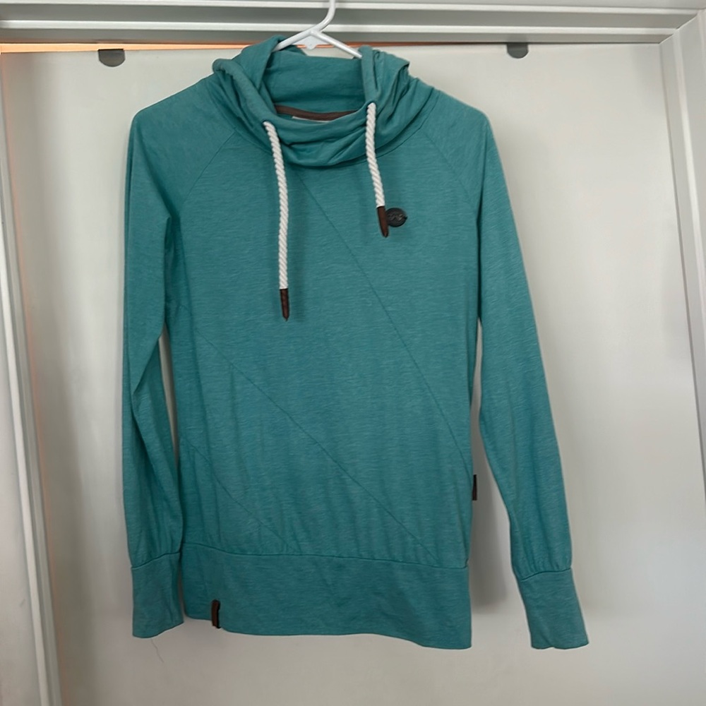 Sea Green lightweight Naketano Hoodie